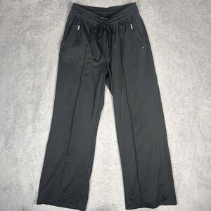Offline by Aerie Black Wide Leg Lounge Dressy Pants Size Small Pockets Stretch